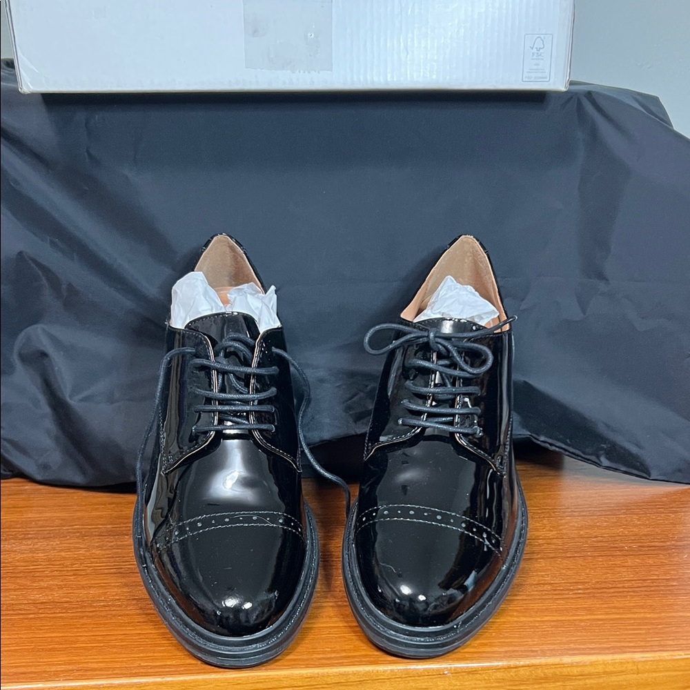 Geox Glossy Black Women's Loafers